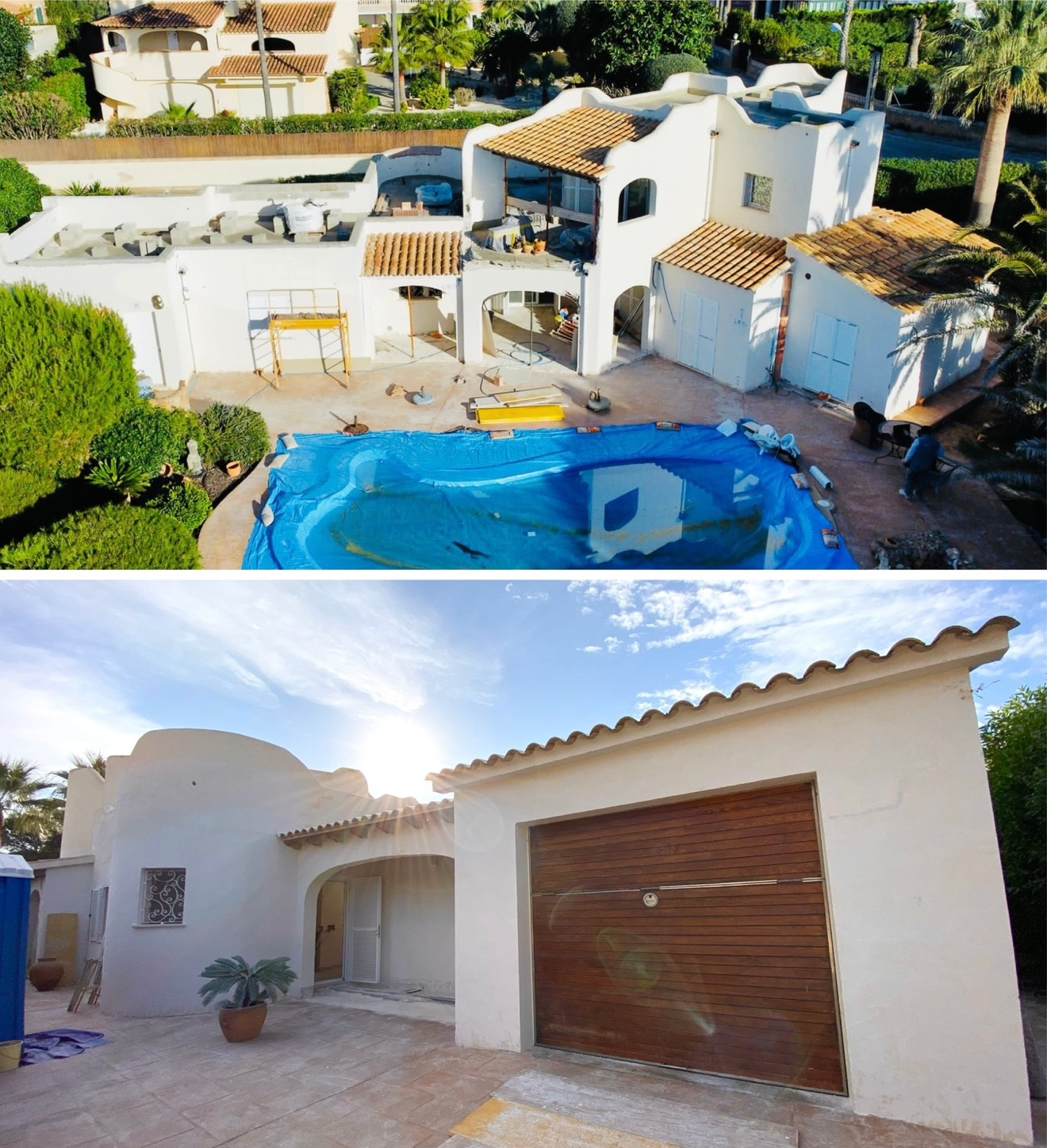 Vorher – Villa vor der Sanierung